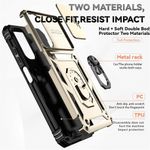 Laptop, Telefoane si Tablete - Telefoane mobile si accesorii - Accesorii Telefoane - Huse telefoane - Husa pentru Samsung Galaxy A52 4G / A52 5G / A52s 5G - Techsuit CamShield Series - Auriu - Infinity.ro