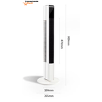 Electronice si Electrocasnice - Climatizare si sisteme de incalzire - Aparate racire aer - Ventilatoare - Ventilator tip coloana cu telecomanda si control prin aplicatie, 3 trepte, oscilare automata, timer - Infinity.ro