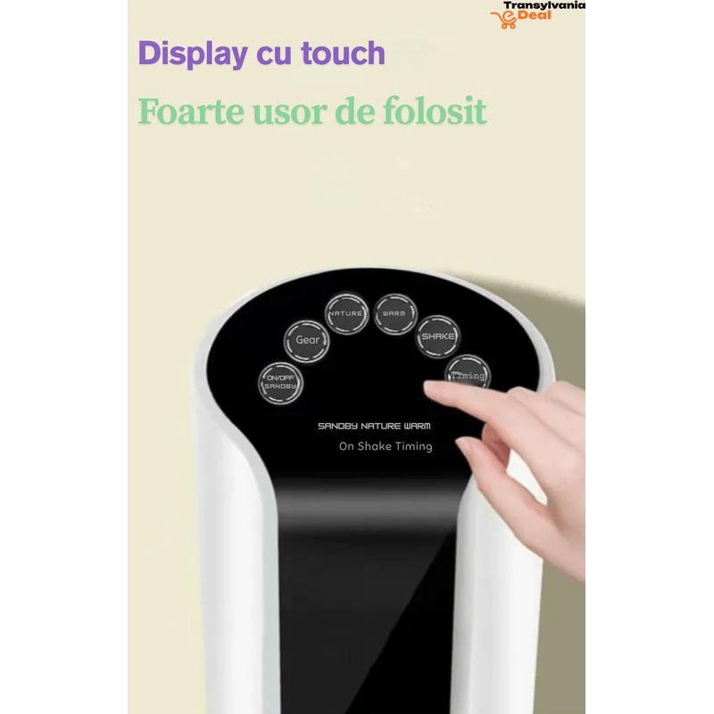 Electronice si Electrocasnice - Climatizare si sisteme de incalzire - Aparate racire aer - Ventilatoare - Ventilator tip coloana cu telecomanda si control prin aplicatie, 3 trepte, oscilare automata, timer - Infinity.ro
