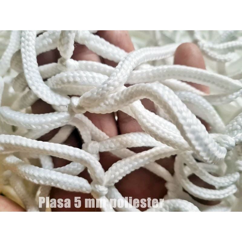 Sport si Outdoor - Sporturi de echipa - Fotbal - Porti fotbal - Plasa poarta fotbal / handbal 3x2 m – Anastasia Sport, fir 5 mm, alba - Infinity.ro