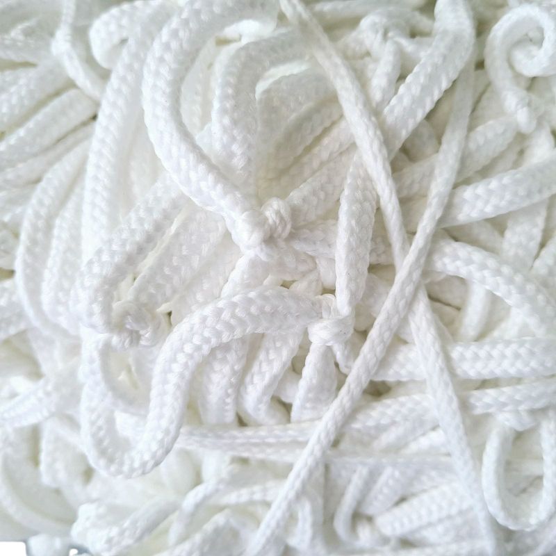 Sport si Outdoor - Sporturi de echipa - Fotbal - Porti fotbal - Plasa poarta fotbal / handbal 3x2 m – Anastasia Sport, fir 5 mm, alba - Infinity.ro