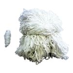 Sport si Outdoor - Sporturi de echipa - Fotbal - Porti fotbal - Plasa poarta fotbal / handbal 3x2 m – Anastasia Sport, fir 5 mm, alba - Infinity.ro