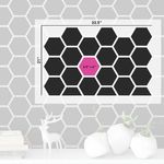 Casa si Gradina - Decoratiuni - DIY - Sabloane decorative pereti - Sablon Perete vopsire, tencuiala 900x600x0.7mm Honeycomb Refolosibil, model MXSP7065 - Infinity.ro