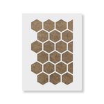 Casa si Gradina - Decoratiuni - DIY - Sabloane decorative pereti - Sablon Perete vopsire, tencuiala 900x600x0.7mm Honeycomb Refolosibil, model MXSP7065 - Infinity.ro