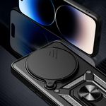 Laptop, Telefoane si Tablete - Telefoane mobile si accesorii - Accesorii Telefoane - Huse telefoane - Husa pentru Xiaomi Poco F7 Pro - Techsuit CamShield Series - Negru - Infinity.ro
