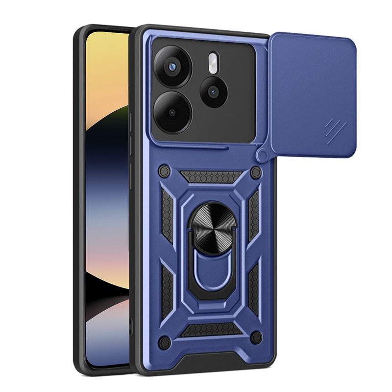 Laptop, Telefoane si Tablete - Telefoane mobile si accesorii - Accesorii Telefoane - Huse telefoane - Husa pentru Xiaomi Rosumi Note 14 4G (163.25 x 76.55 x 8.16mm) - Techsuit CamShield Series - Albastru - Infinity.ro