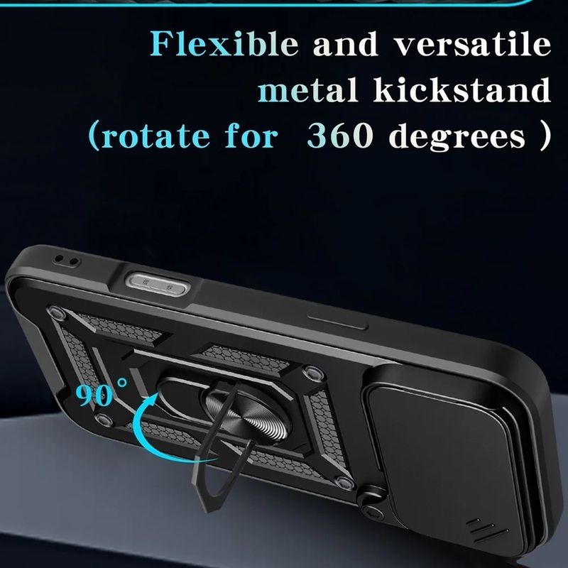 Laptop, Telefoane si Tablete - Telefoane mobile si accesorii - Accesorii Telefoane - Huse telefoane - Husa pentru iPhone 17 Pro Max - Techsuit CamShield Series - Negru - Infinity.ro