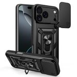 Laptop, Telefoane si Tablete - Telefoane mobile si accesorii - Accesorii Telefoane - Huse telefoane - Husa pentru iPhone 17 Pro Max - Techsuit CamShield Series - Negru - Infinity.ro