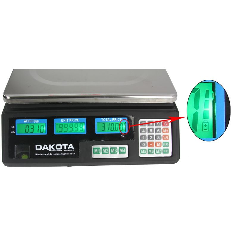 Casa si Gradina - Constructii - Depozitare, transport si protectie - Cantare electronice comerciale - Cantar electronic de masa 40Kg MXM90160 - Infinity.ro
