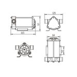 Casa si Gradina - Gradinarit si plante - Agricultura - Utilaje agricole - Pompa transfer lichide lapte apa 35L/min 12V 1/2" XM79902 - Infinity.ro