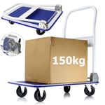 Casa si Gradina - Constructii - Depozitare, transport si protectie - Accesorii echipamente pentru transport si ridicat - Carut tip platforma de transport sarcina 150Kg Pliabil MXM80090 - Infinity.ro