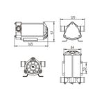 Casa si Gradina - Gradinarit si plante - Agricultura - Utilaje agricole - Pompa transfer lichide lapte apa 35L/min 90W 220V 1/2" MXM79903 - Infinity.ro