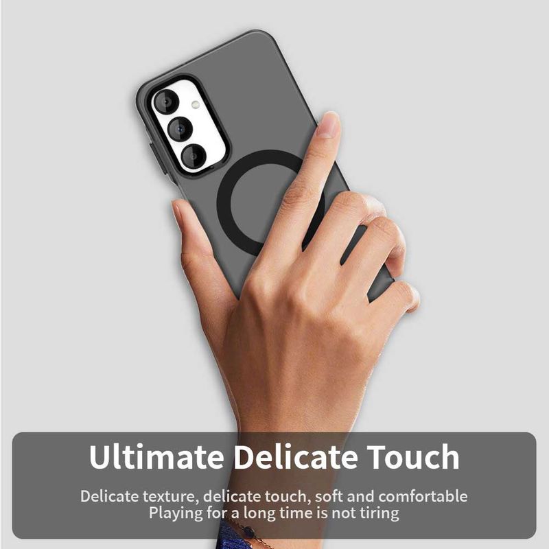 Laptop, Telefoane si Tablete - Telefoane mobile si accesorii - Accesorii Telefoane - Huse telefoane - Husa pentru Samsung Galaxy A16 4G / A16 5G - Techsuit CandyCase MagSafe - Negru - Infinity.ro