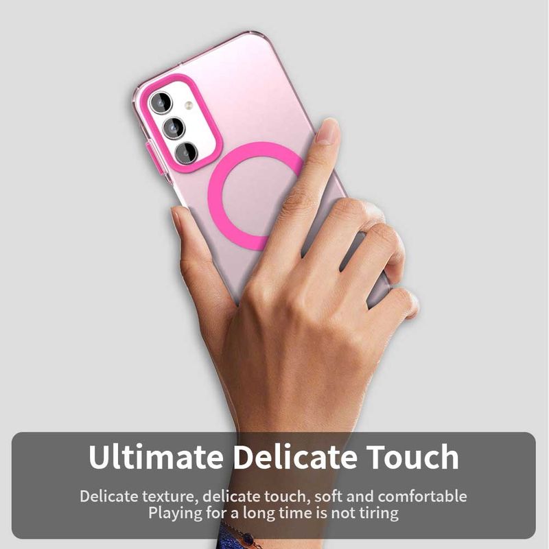 Laptop, Telefoane si Tablete - Telefoane mobile si accesorii - Accesorii Telefoane - Huse telefoane - Husa pentru Samsung Galaxy A35 5G - Techsuit CandyCase MagSafe - Roz - Infinity.ro