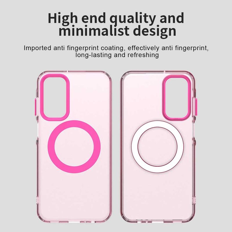 Laptop, Telefoane si Tablete - Telefoane mobile si accesorii - Accesorii Telefoane - Huse telefoane - Husa pentru Samsung Galaxy A35 5G - Techsuit CandyCase MagSafe - Roz - Infinity.ro