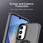 Laptop, Telefoane si Tablete - Telefoane mobile si accesorii - Accesorii Telefoane - Huse telefoane - Husa pentru Samsung Galaxy A55 5G - Techsuit CandyCase MagSafe - Negru - Infinity.ro