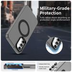 Laptop, Telefoane si Tablete - Telefoane mobile si accesorii - Accesorii Telefoane - Huse telefoane - Husa pentru Samsung Galaxy A55 5G - Techsuit CandyCase MagSafe - Negru - Infinity.ro
