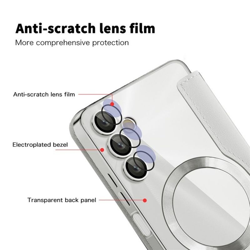 Laptop, Telefoane si Tablete - Telefoane mobile si accesorii - Accesorii Telefoane - Huse telefoane - Husa pentru Samsung Galaxy A05s - Techsuit SmartMag Book Case - Gri - Infinity.ro