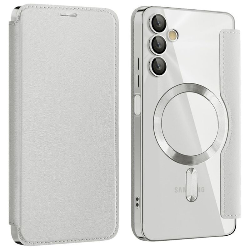 Laptop, Telefoane si Tablete - Telefoane mobile si accesorii - Accesorii Telefoane - Huse telefoane - Husa pentru Samsung Galaxy A05s - Techsuit SmartMag Book Case - Gri - Infinity.ro