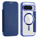 Laptop, Telefoane si Tablete - Telefoane mobile si accesorii - Accesorii Telefoane - Huse telefoane - Husa pentru Google Pixel 10 / 10 Pro - Techsuit SmartMag Book Case - Albastru - Infinity.ro