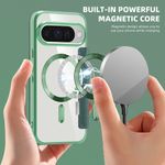 Laptop, Telefoane si Tablete - Telefoane mobile si accesorii - Accesorii Telefoane - Huse telefoane - Husa pentru Google Pixel 10 Pro XL - Techsuit SmartMag Book Case - Verde - Infinity.ro