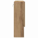 Casa si Gradina - Mobilier - Mobilier baie - Comode baie - Dulap cu oglinda stejar artizanal 59 x 17 x 55 cm Lemn compozit - Infinity.ro