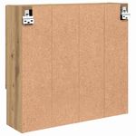 Casa si Gradina - Mobilier - Mobilier baie - Comode baie - Dulap cu oglinda stejar artizanal 59 x 17 x 55 cm Lemn compozit - Infinity.ro