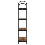 Casa si Gradina - Mobilier - Biblioteci si rafturi - Biblioteci - Raft pentru carti Stejar afumat 80 x 30 x 146 cm Lemn compozit - Infinity.ro