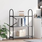 Casa si Gradina - Mobilier - Biblioteci si rafturi - Biblioteci - Raft pentru carti sonoma gri 80 x 30 x 109 cm Lemn compozit - Infinity.ro