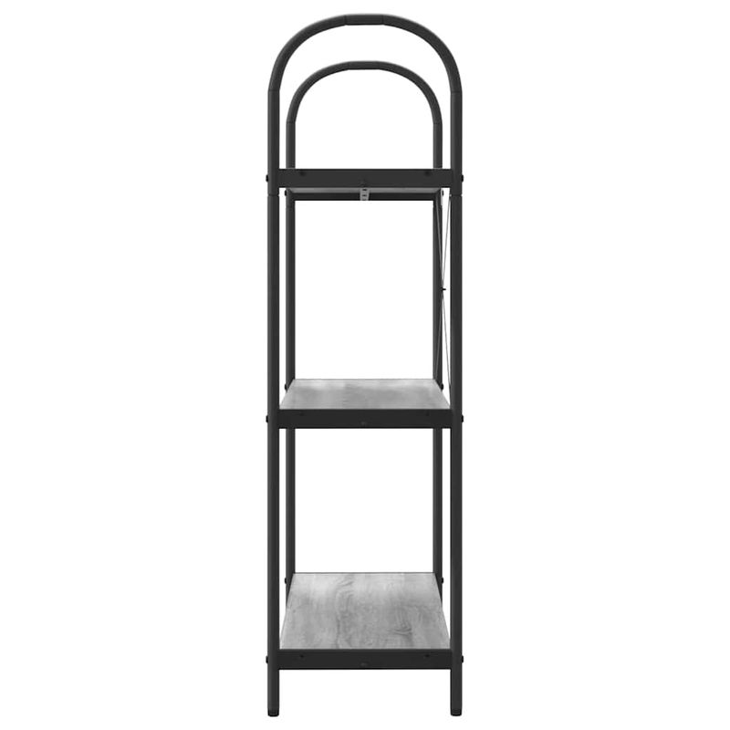 Casa si Gradina - Mobilier - Biblioteci si rafturi - Biblioteci - Raft pentru carti sonoma gri 80 x 30 x 109 cm Lemn compozit - Infinity.ro