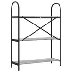 Casa si Gradina - Mobilier - Biblioteci si rafturi - Biblioteci - Raft pentru carti sonoma gri 80 x 30 x 109 cm Lemn compozit - Infinity.ro