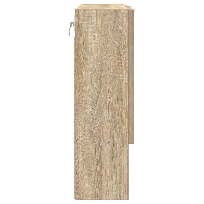 Casa si Gradina - Mobilier - Mobilier baie - Comode baie - Dulap cu oglinda Stejar sonoma 59 x 17 x 55 cm Lemn compozit - Infinity.ro