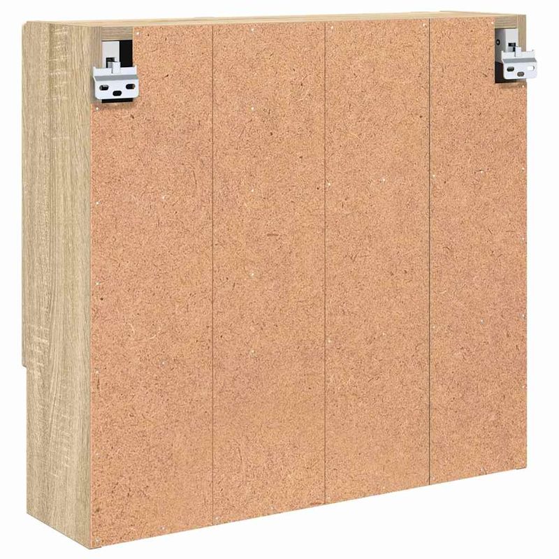 Casa si Gradina - Mobilier - Mobilier baie - Comode baie - Dulap cu oglinda Stejar sonoma 59 x 17 x 55 cm Lemn compozit - Infinity.ro