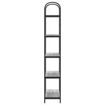 Casa si Gradina - Mobilier - Biblioteci si rafturi - Biblioteci - Raft pentru carti sonoma gri 80 x 30 x 183 cm Lemn compozit - Infinity.ro