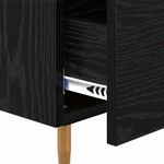 Casa si Gradina - Mobilier - Comode si corpuri - Noptiere - Noptiera cu sertar 2 pcs Negru 40 x 35 x 47.5 cm Lemn compozit - Infinity.ro