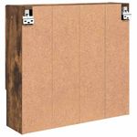 Casa si Gradina - Mobilier - Mobilier baie - Comode baie - Dulap cu oglinda Stejar afumat 59 x 17 x 55 cm Lemn compozit - Infinity.ro