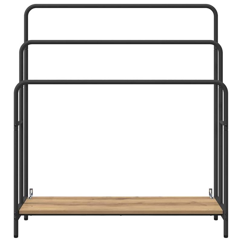 Casa si Gradina - Mobilier - Organizare si depozitare - Cuiere - Stativ pentru haine cu raft stejar artizanal 90 x 30 x 100.5 cm - Infinity.ro