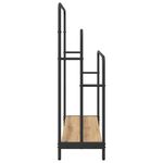 Casa si Gradina - Mobilier - Organizare si depozitare - Cuiere - Stativ pentru haine cu raft stejar artizanal 90 x 30 x 100.5 cm - Infinity.ro