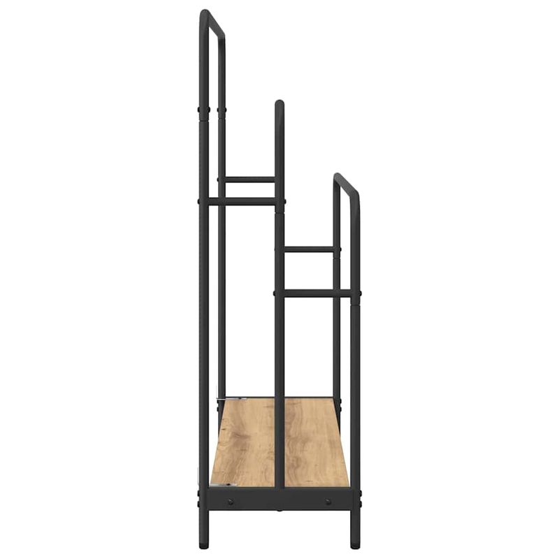 Casa si Gradina - Mobilier - Organizare si depozitare - Cuiere - Stativ pentru haine cu raft stejar artizanal 90 x 30 x 100.5 cm - Infinity.ro