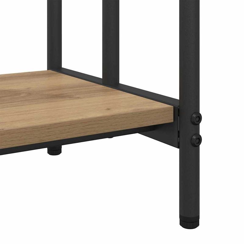 Casa si Gradina - Mobilier - Organizare si depozitare - Cuiere - Stativ pentru haine cu raft stejar artizanal 90 x 30 x 100.5 cm - Infinity.ro