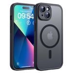 Laptop, Telefoane si Tablete - Telefoane mobile si accesorii - Accesorii Telefoane - Huse telefoane - Husa pentru iPhone 14 - Techsuit PureFrost MagSafe - Negru - Infinity.ro