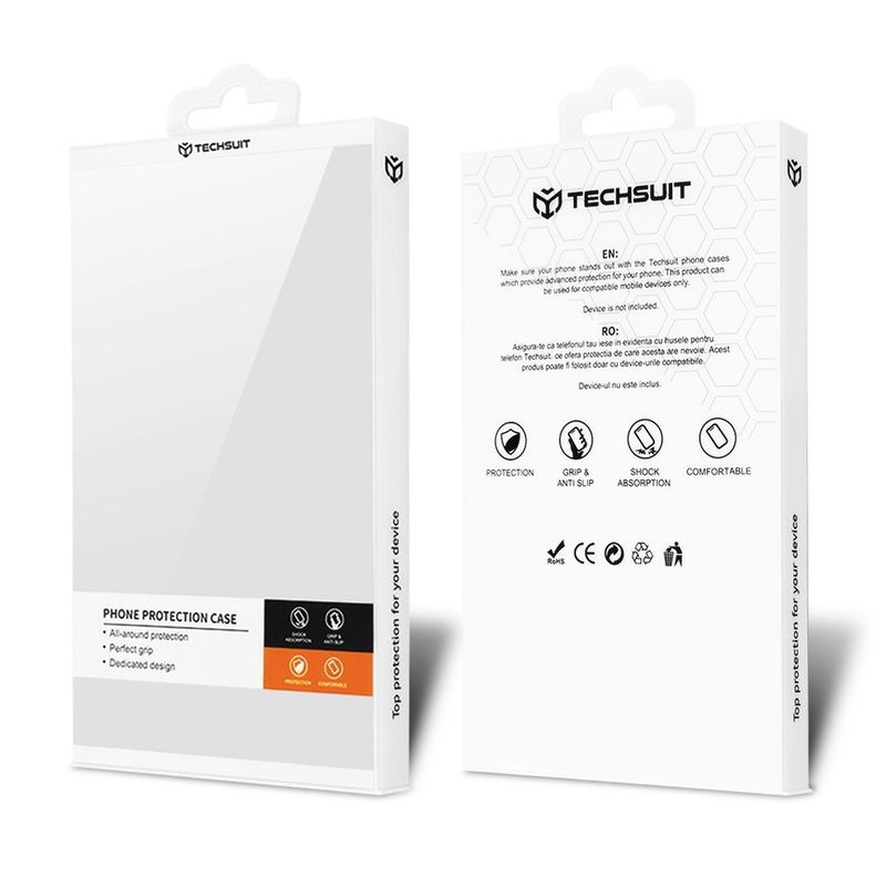Laptop, Telefoane si Tablete - Telefoane mobile si accesorii - Accesorii Telefoane - Huse telefoane - Husa pentru Samsung Galaxy Z Flip6 - Techsuit PureFrost MagSafe - Negru - Infinity.ro