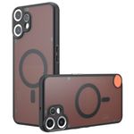 Laptop, Telefoane si Tablete - Telefoane mobile si accesorii - Accesorii Telefoane - Huse telefoane - Husa pentru Nothing CMF Phone 2 Pro - Techsuit PureFrost MagSafe - Negru - Infinity.ro