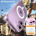 Laptop, Telefoane si Tablete - Telefoane mobile si accesorii - Accesorii Telefoane - Huse telefoane - Husa pentru iPhone 16 - Torras Pstand MagSafe - Transparent - Infinity.ro