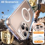 Laptop, Telefoane si Tablete - Telefoane mobile si accesorii - Accesorii Telefoane - Huse telefoane - Husa pentru iPhone 16 Pro - Torras Pstand MagSafe - Transparent - Infinity.ro