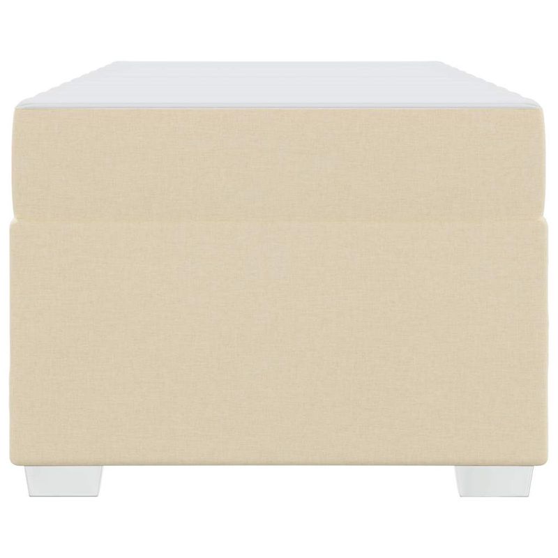 Casa si Gradina - Mobilier - Paturi si accesorii - Paturi - Cadru de pat Crem 90 x 190 cm tesatura - Infinity.ro