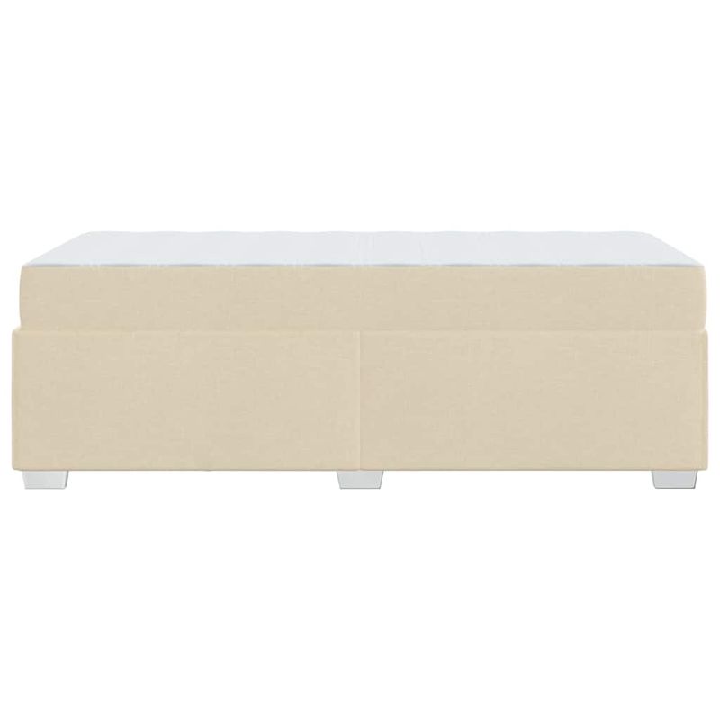 Casa si Gradina - Mobilier - Paturi si accesorii - Paturi - Cadru de pat Crem 90 x 190 cm tesatura - Infinity.ro
