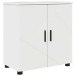 Casa si Gradina - Mobilier - Mobilier baie - Corpuri baie - Set de mobilier pentru baie cu sertar 5 pcs Alb foarte lucios - Infinity.ro
