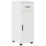 Casa si Gradina - Mobilier - Mobilier baie - Corpuri baie - Set de mobilier pentru baie cu sertar 5 pcs Alb foarte lucios - Infinity.ro
