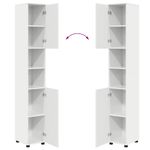 Casa si Gradina - Mobilier - Mobilier baie - Corpuri baie - Set de mobilier pentru baie cu sertar 5 pcs Alb foarte lucios - Infinity.ro